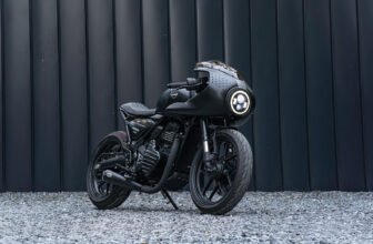 Back in Black: K-Speed Triumph Speed 400 cafe race...