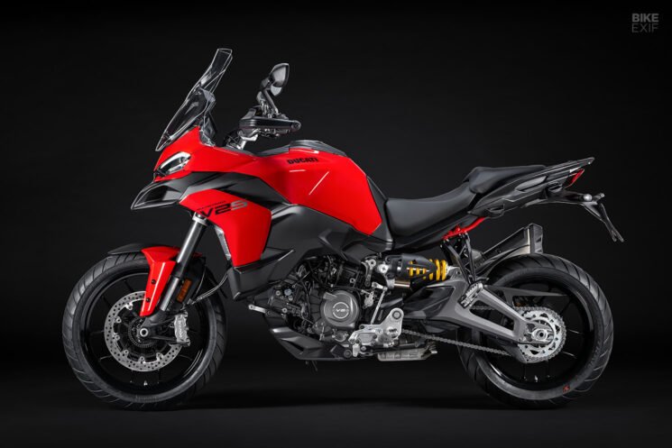 2025 Ducati Multistrada V2 adventure touring bike