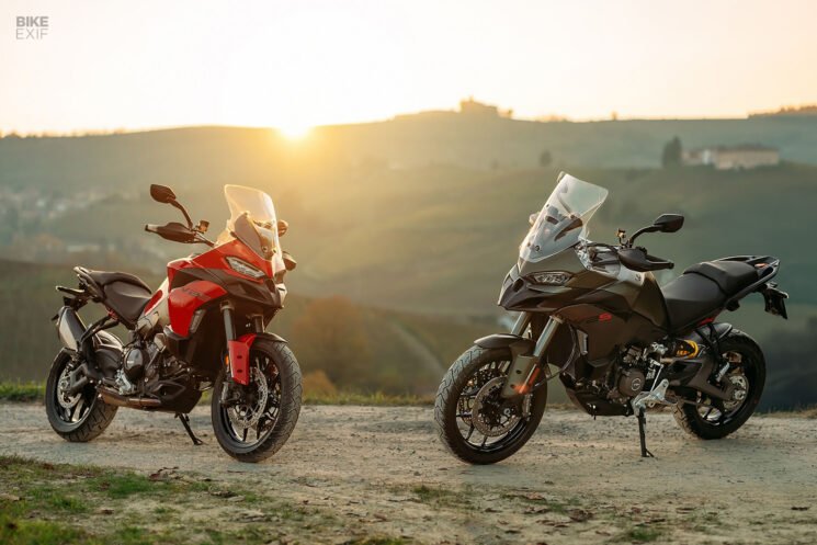 2025 Ducati Multistrada V2 adventure touring bike