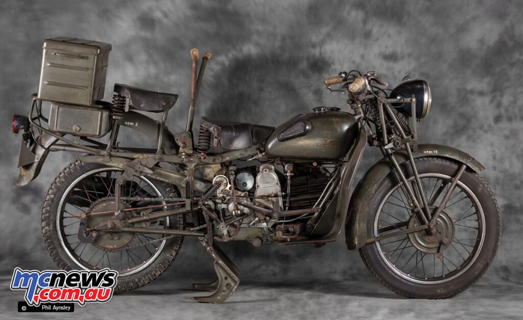 Moto Guzzi has a long history of supplying military and police motorcycles, including the Superacle 500