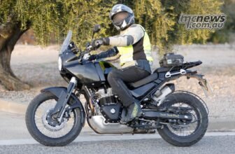 Royal Enfield Himalayan 650 spied testing in Europ...