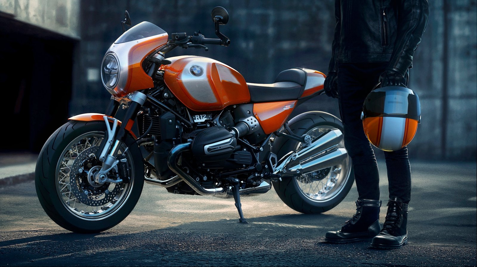 A view of BMW's all-new R 12 S. 