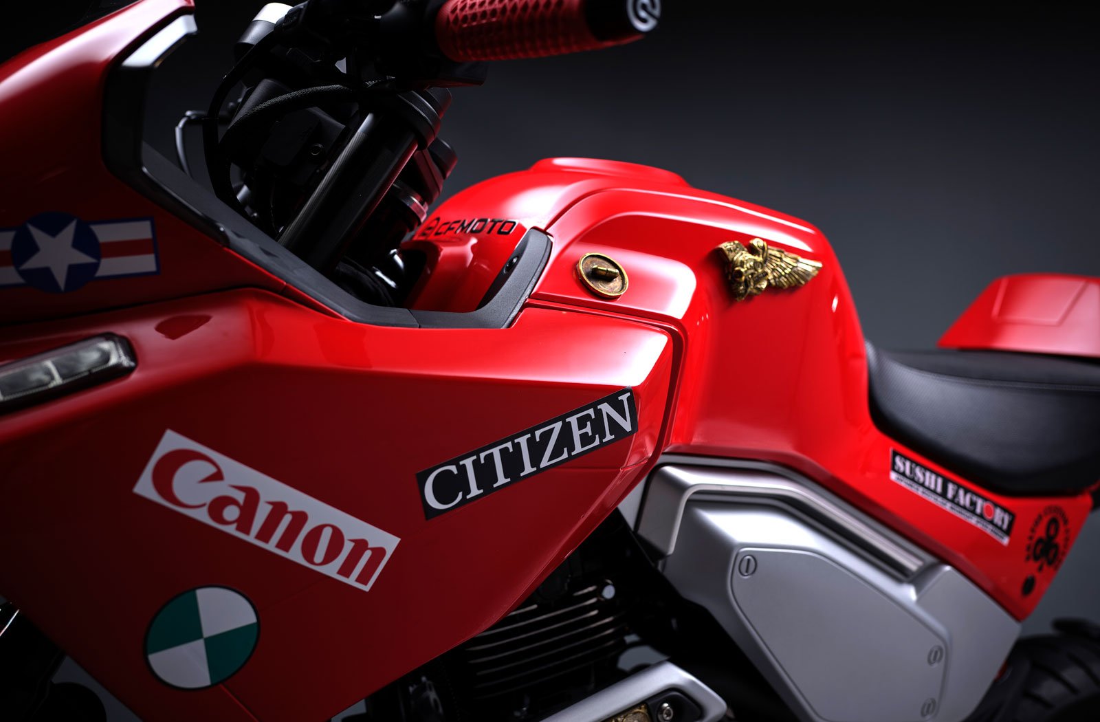 Custom CF Moto Papio by 13 Lucky Monkey