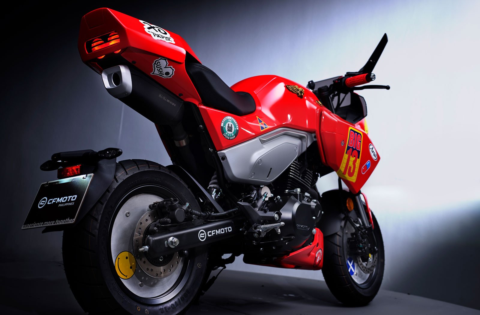 Custom CF Moto Papio by 13 Lucky Monkey