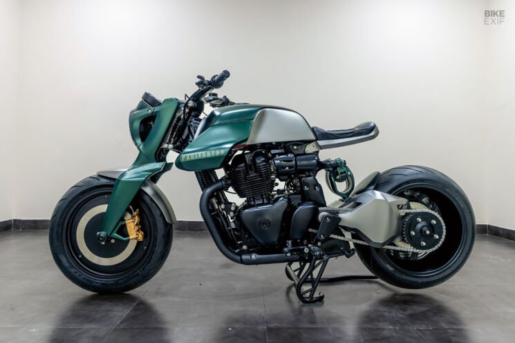 Custom Royal Enfield Shotgun 650 by TNT Motorcycles