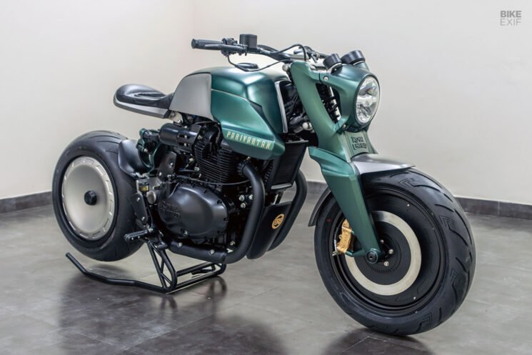 Custom Royal Enfield Shotgun 650 by TNT Motorcycles