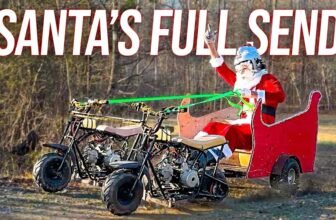 Moto Chariot Santa is Best Santa, I Won’t Be...