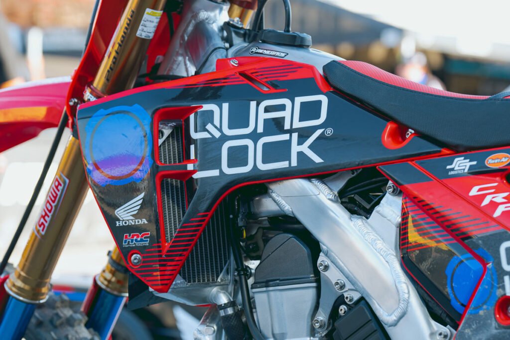 Quad Lock naming sponsor of Honda Racing Team