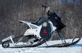This Motorcycle Transforms to a Snowmobile and a D...