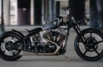 Imperium Talon: A skinny Harley Springer Softail b...
