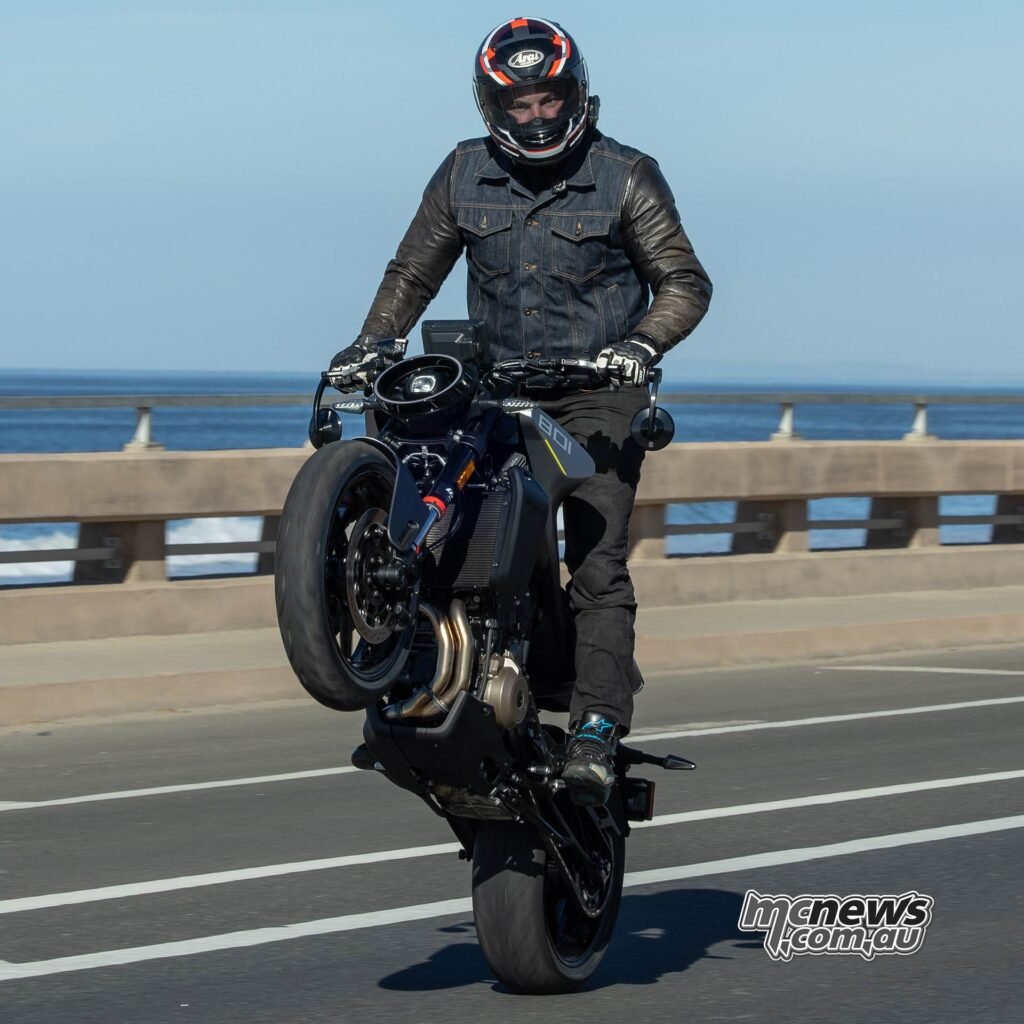 There is Wheelie Control...