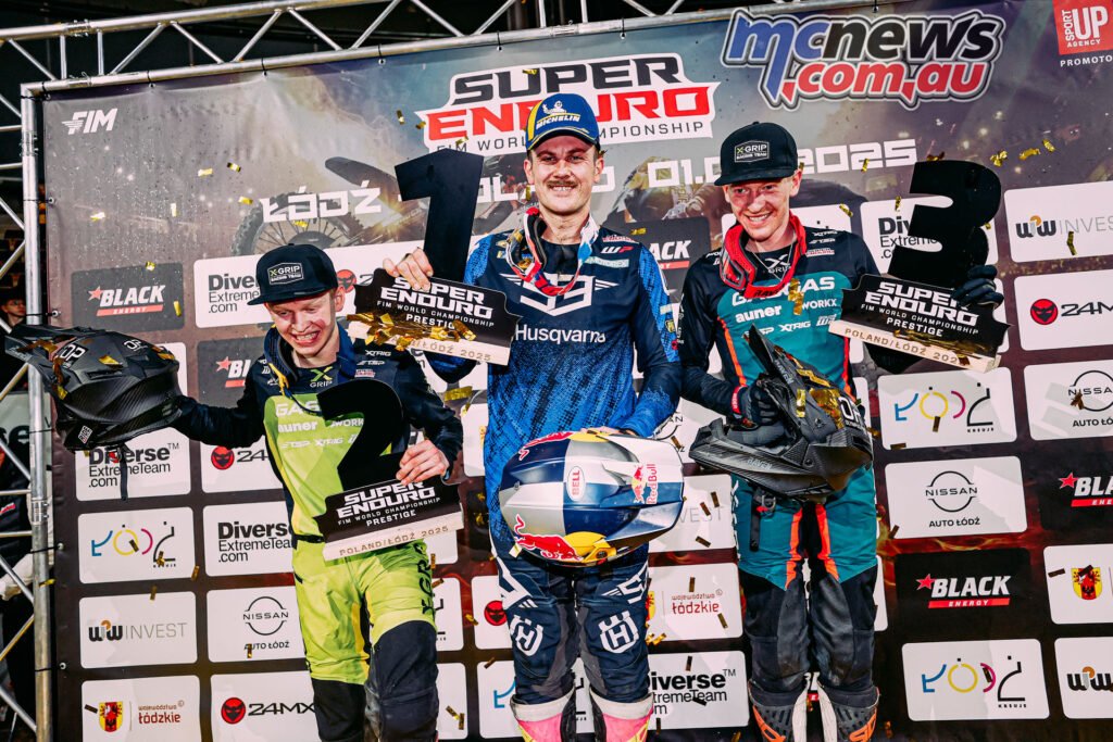 Billy Bolt tops the SuperEnduro podium in Poland