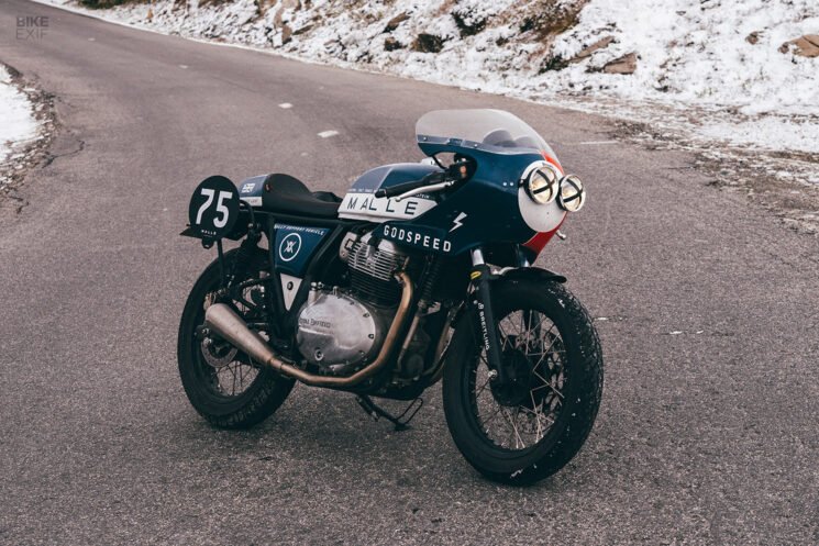 Custom Royal Enfield Continental GT 650 by Malle London