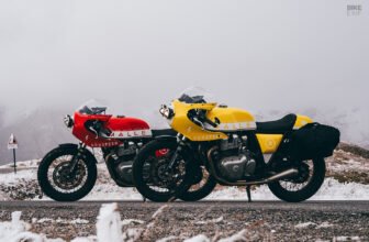 Grand Tourers: Two Royal Enfield Continental GT 65...