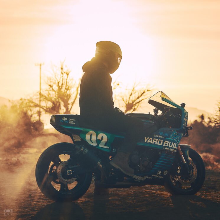 Custom Yamaha XSR900 by CROIG and Waves for Water