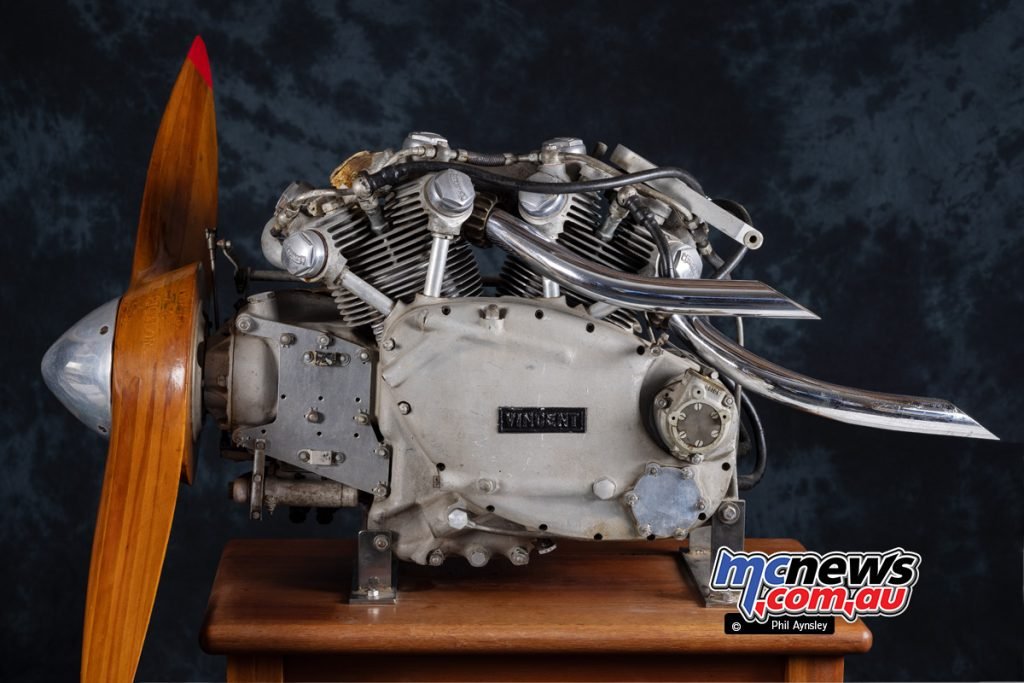 The Vincent Picador drone power plant based on the Black Lightning motor