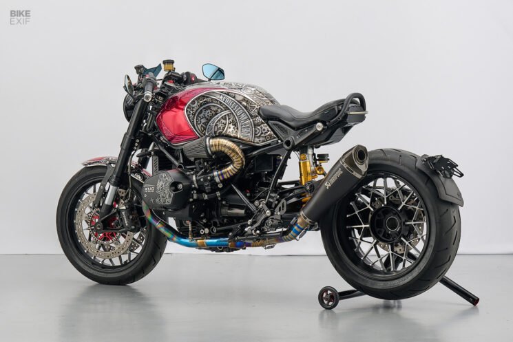 BMW RnineT by Kuo CNC Design from the Speed and Crafts custom moto show