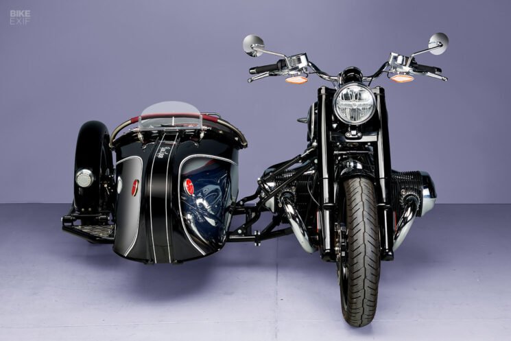 BMW R18 sidecar rig by Précision Side-Cars