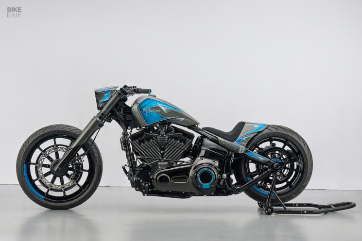 Harley-Davidson Softail Breakout by Fangster from the Speed and Crafts custom bike show