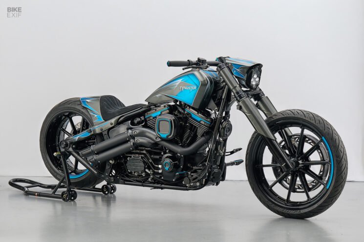 Harley-Davidson Softail Breakout by Fangster from the Speed and Crafts custom bike show