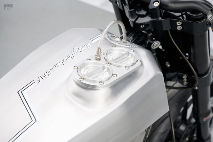 Harley-Davidson Sportster XR1200 by SMF Custom, winner of the Harley Modified class at Speed and Crafts