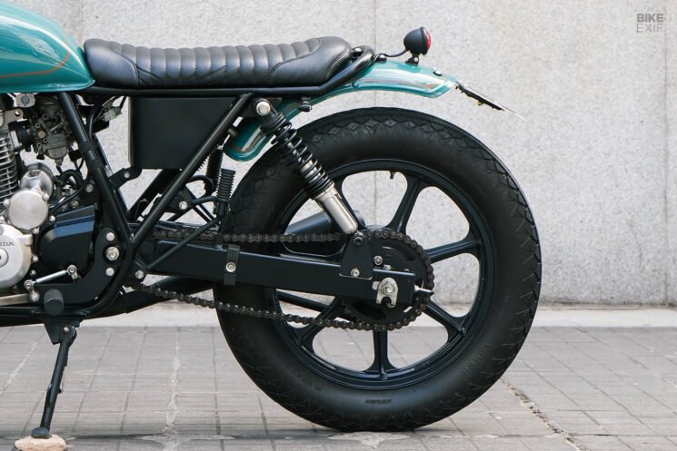 Brat style Honda CBX250 Twister by Karma Motocicletas