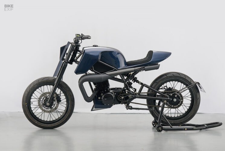 Suzuki BS125 by ZeroVector from the Speed and Crafts custom bike show