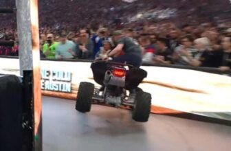 Watch Stone Cold Steve Austin Crash an ATV at Wres...