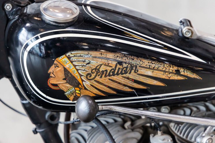 1940 Indian Sport Scout flat track racer at Mecum Auctions