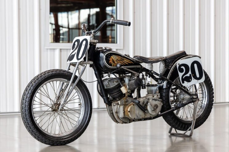 1940 Indian Sport Scout flat track racer at Mecum Auctions
