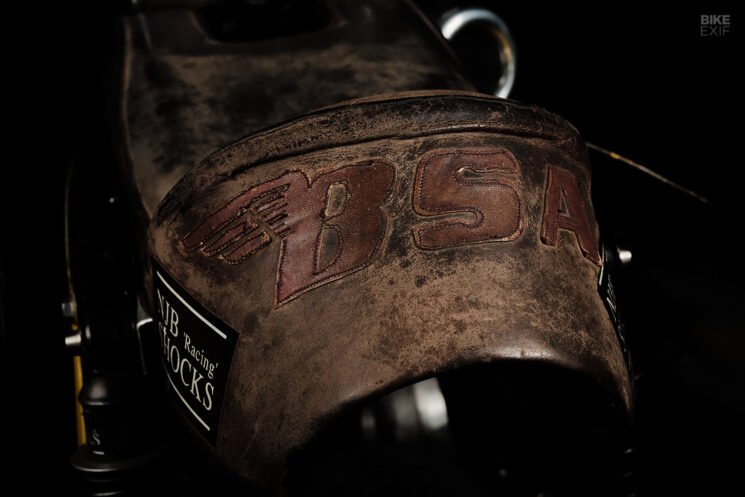 1955 BSA Gold Star vintage race bike by Team Top Gear