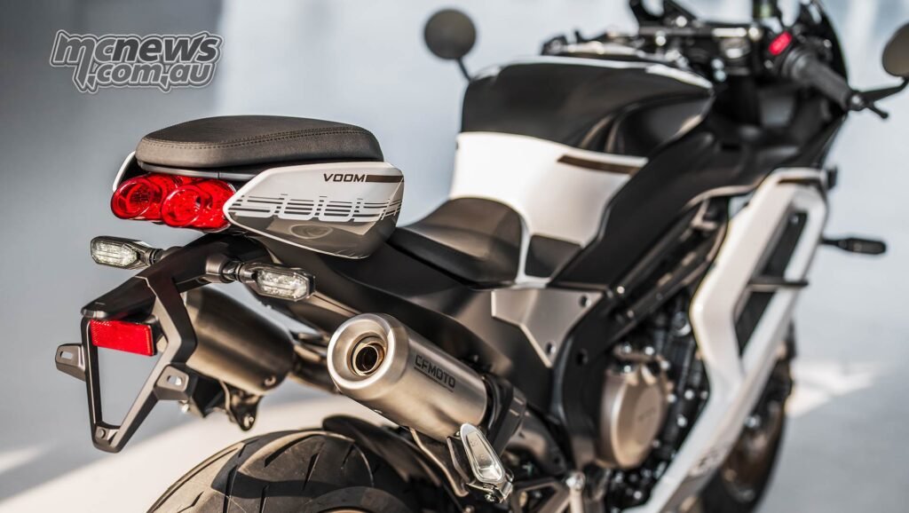 CFMOTO 500SR VOOM Specifications