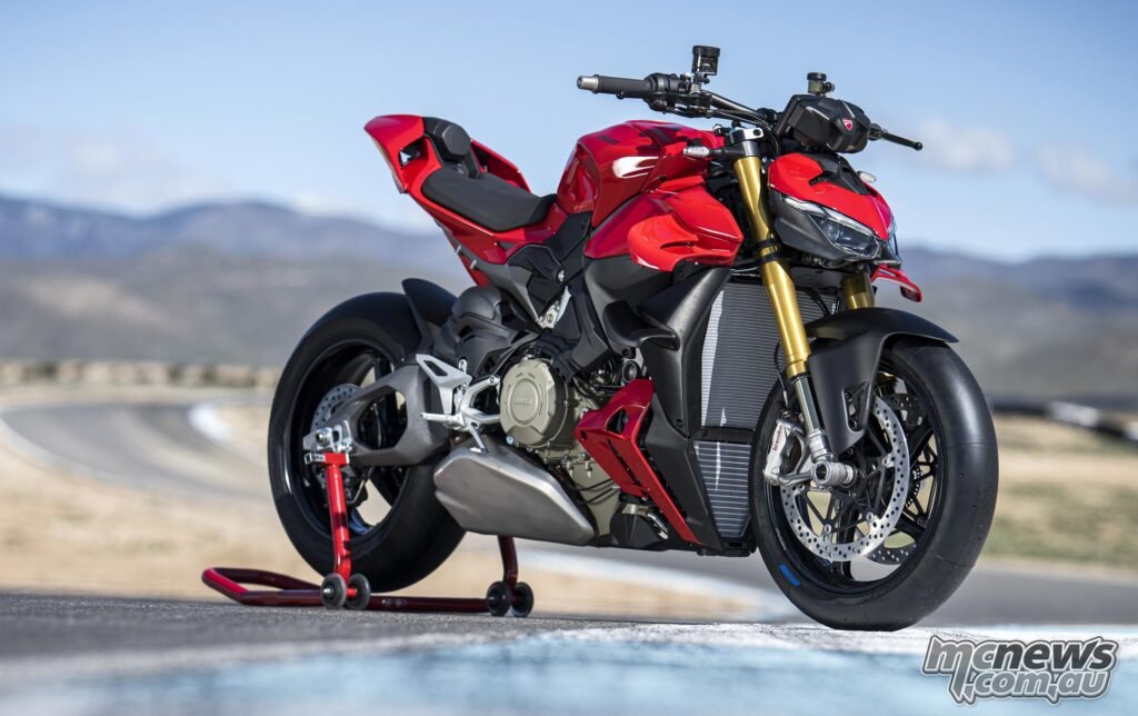 The 2025 Ducati Streetfighter V4 S is available from $43,100 ride-away in Australia