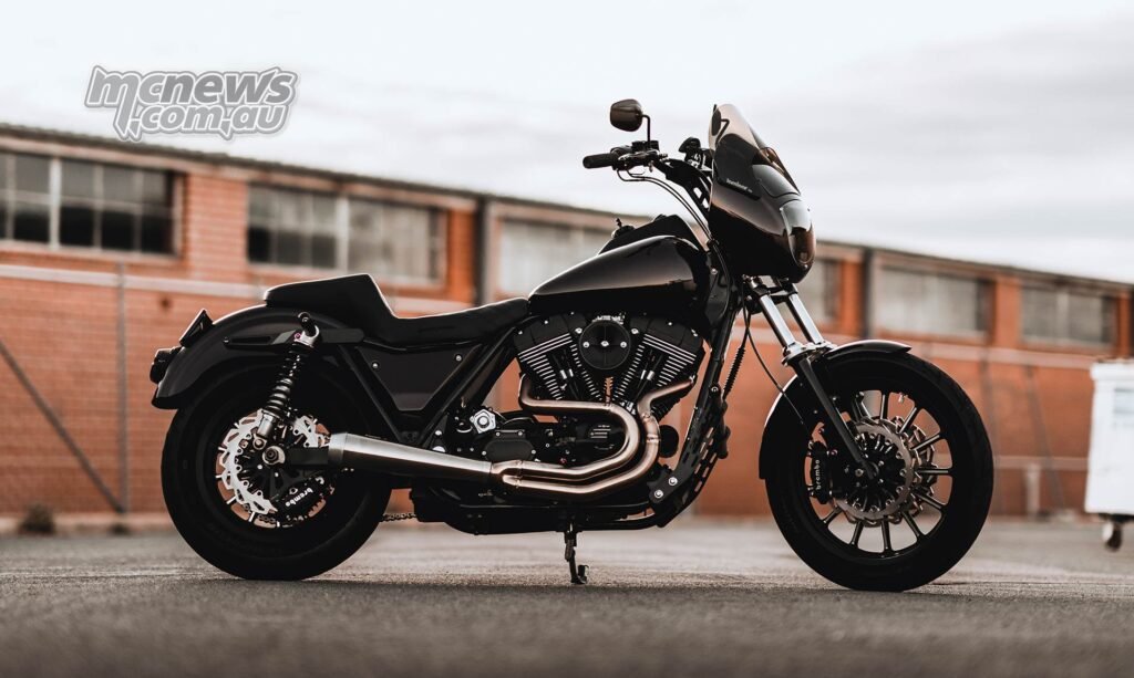 John Cage's 1988 FXR with TC Conversion - 2025 Harley-Davidson Custom Kings AU/NZ Competition winner