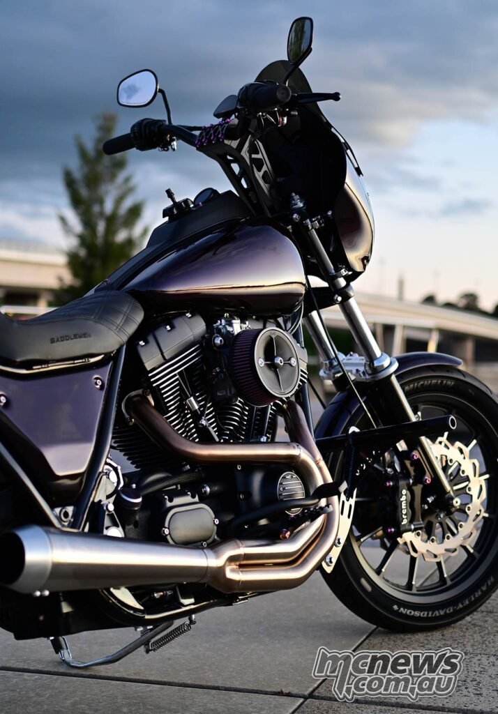 John Cage's 1988 FXR with TC Conversion - 2025 Harley-Davidson Custom Kings AU/NZ Competition winner