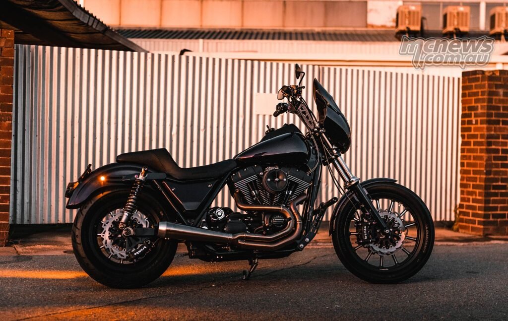 John Cage's 1988 FXR with TC Conversion - 2025 Harley-Davidson Custom Kings AU/NZ Competition winner