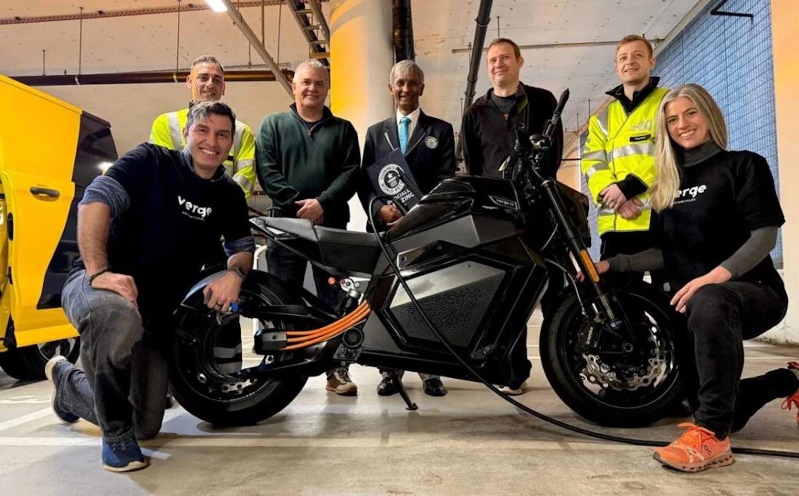 A view of the Verge TS Pro that took the brand to a new Guinness World Record.