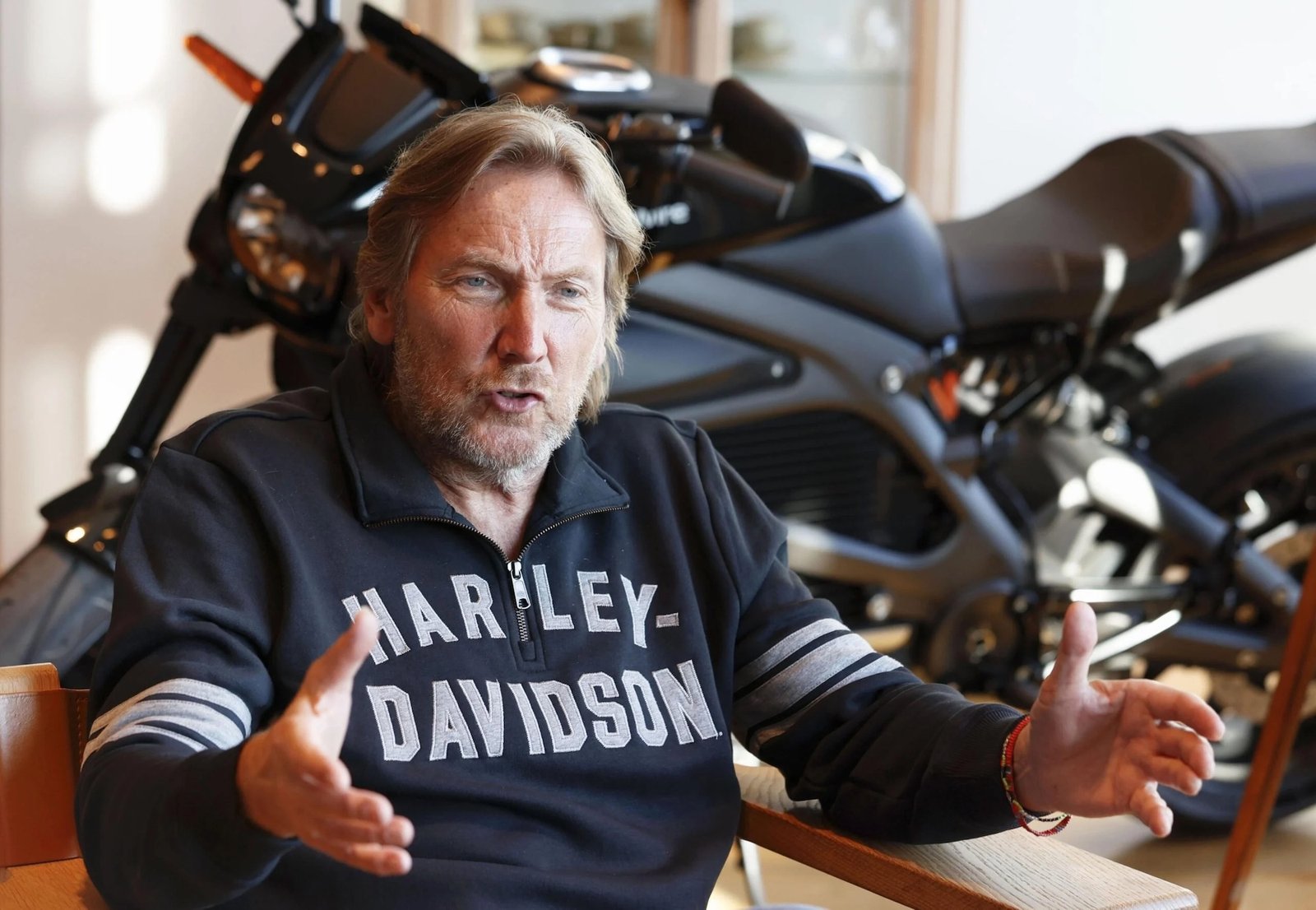 harley-Davidson's CEO, Jochen Zeitz.