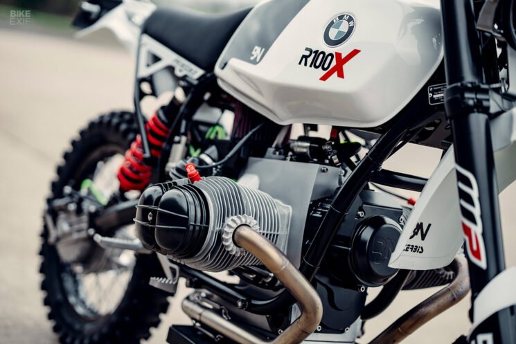 Custom BMW R100 enduro bike by Ben Norton
