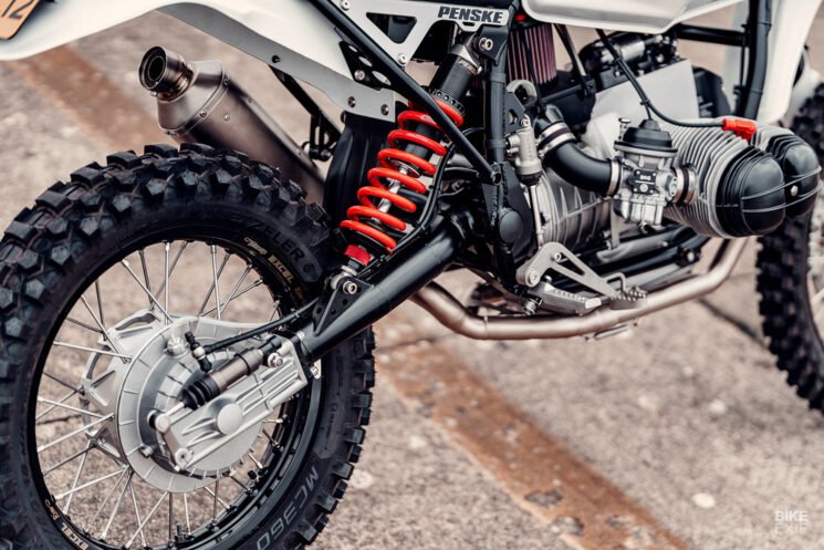 Custom BMW R100 enduro bike by Ben Norton