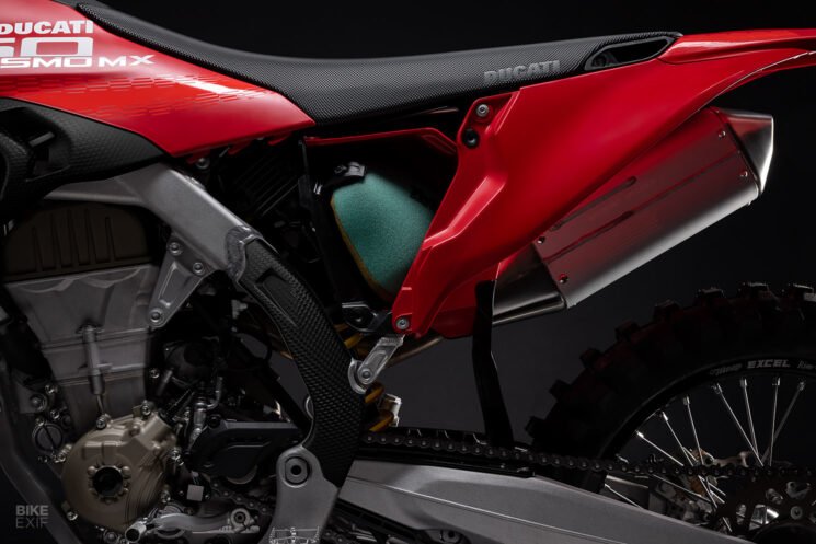 Ducati Desmo450 MX motocross race bike