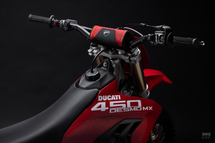 Ducati Desmo450 MX motocross race bike