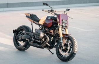 Boxed Burgundy: A custom BMW R12 nineT from Poland