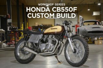 Honda CB550 Street Tracker Build