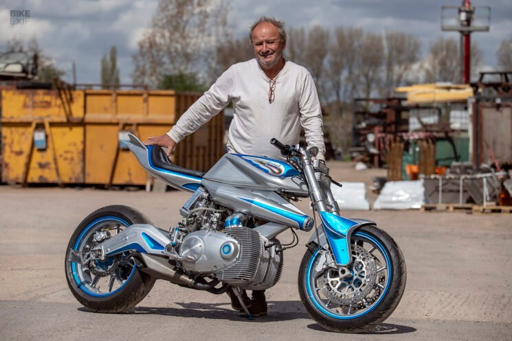 Lamb Engineering Norton Rotary Motorcycle