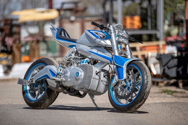 Lamb Engineering Norton Rotary Motorcycle