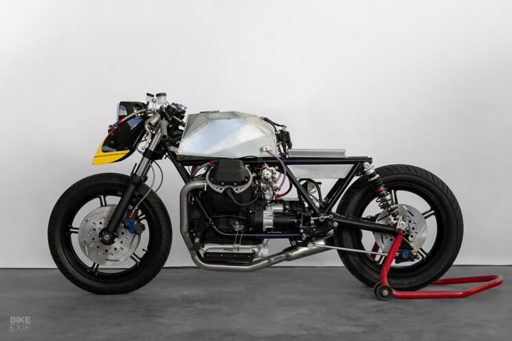 Moto Guzzi SP3 1000 café racer by Ruote Fiere Motociclette Speciali