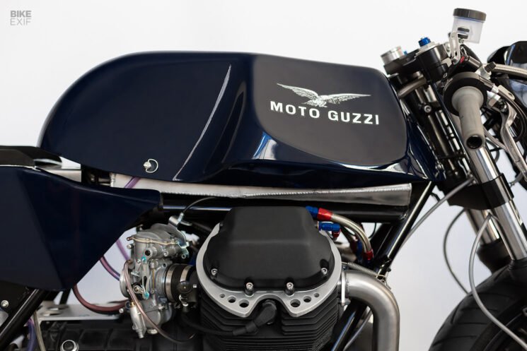 Moto Guzzi SP3 1000 café racer by Ruote Fiere Motociclette Speciali