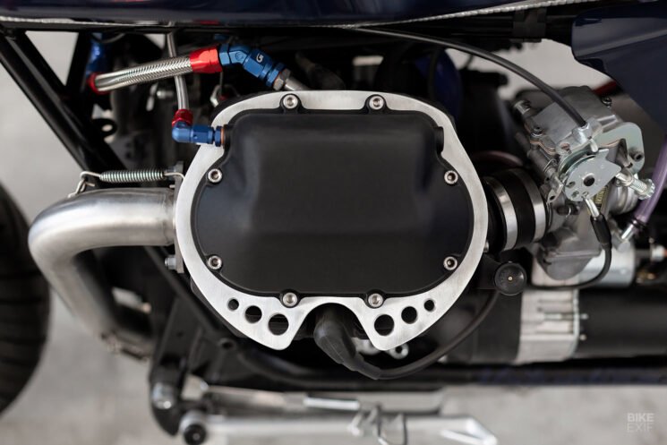 Moto Guzzi SP3 1000 café racer by Ruote Fiere Motociclette Speciali