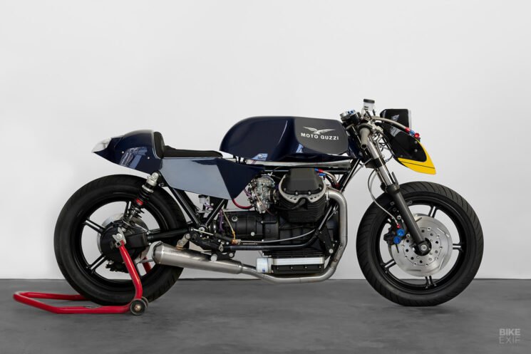 Moto Guzzi SP3 1000 café racer by Ruote Fiere Motociclette Speciali